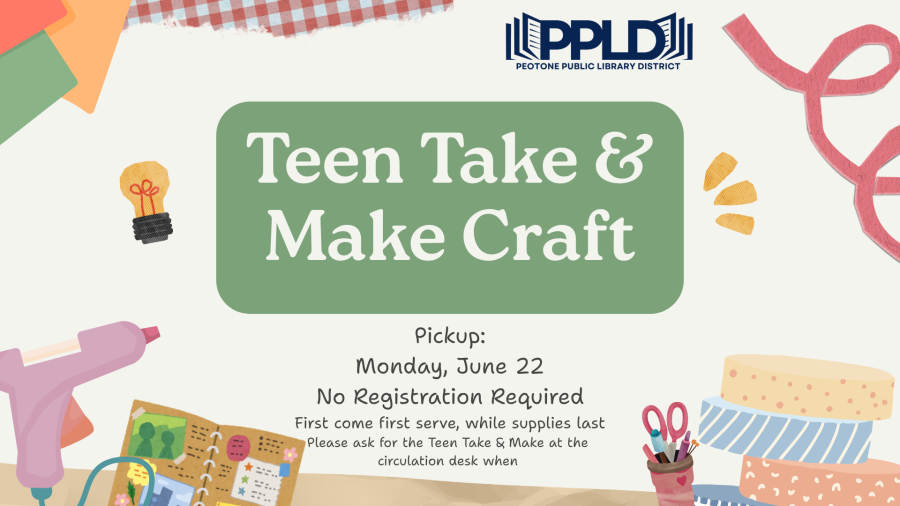 June 22 Teen Take & Make