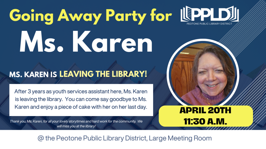 Going Away Party for Ms. Karen