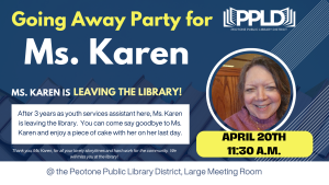 Going Away Party for Ms. Karen